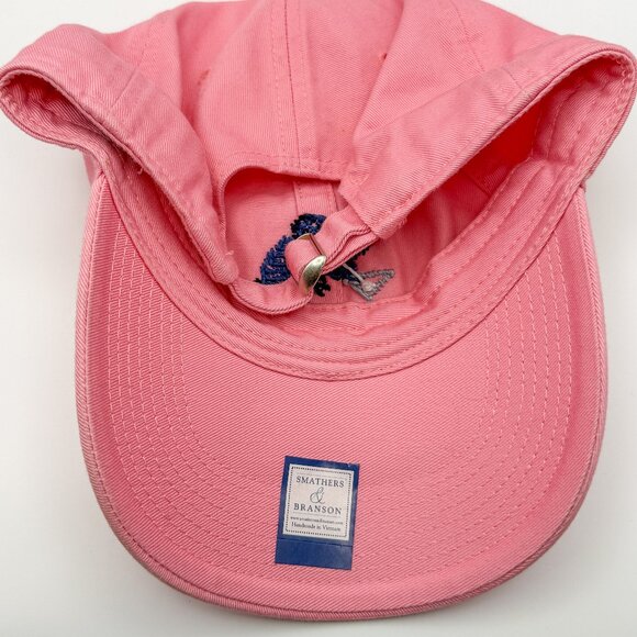 Smathers & Branson Pink Needlepoint Elephant Cocktail Golf Hat - Picture 7 of 9